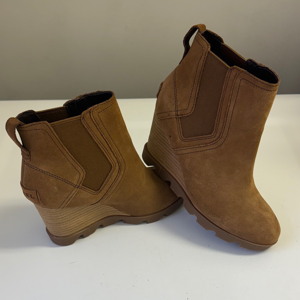 Sorel Brown Ankle Booties